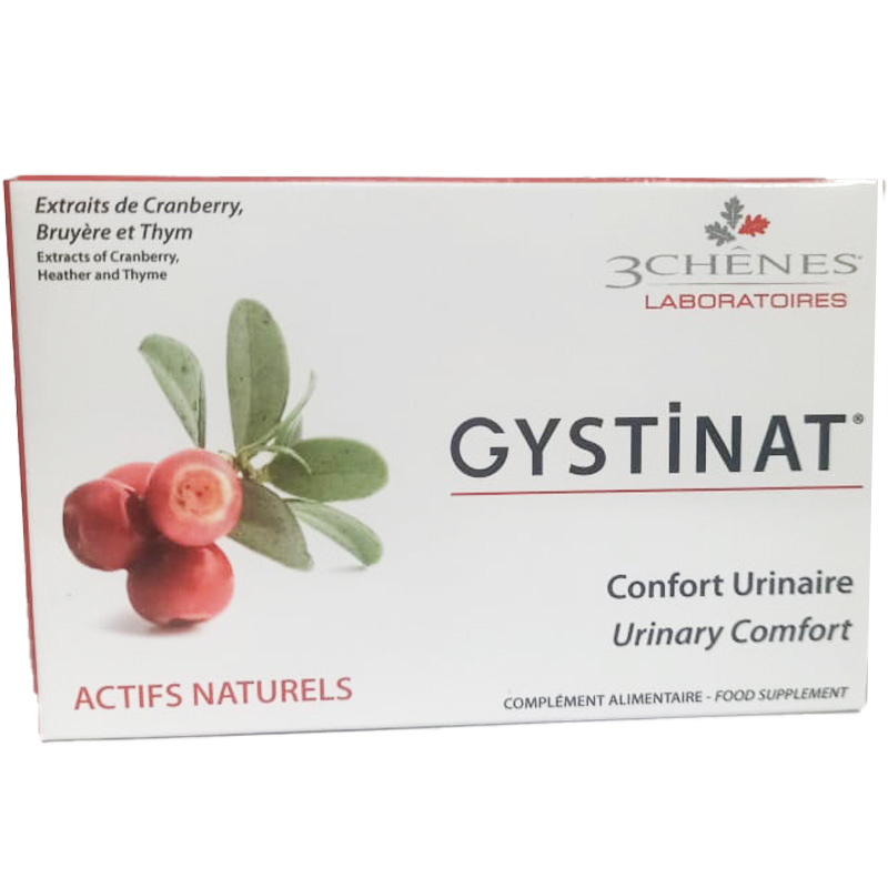 3 CHENES GYSTINAT CONFORT URINAIRE 28 COMPRIMES