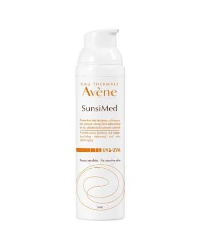 AVENE SOLAIRE SUNSIMED TRES HAUTE PROTECTION PEAUX SENSIBLES UVA/UVB 80 ML