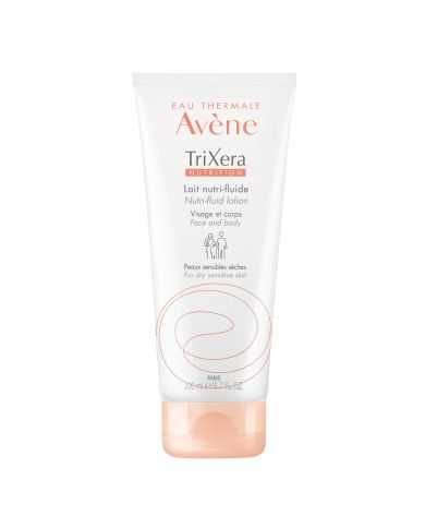 AVENE TRIXERA LAIT NUTRI FLUIDE VISAGE ET CORPS PEAUX SENSIBLES 200 ML