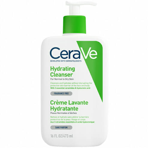 CERAVE CREME Lavante Hydratante Peau Normale à Sèche | 236ml