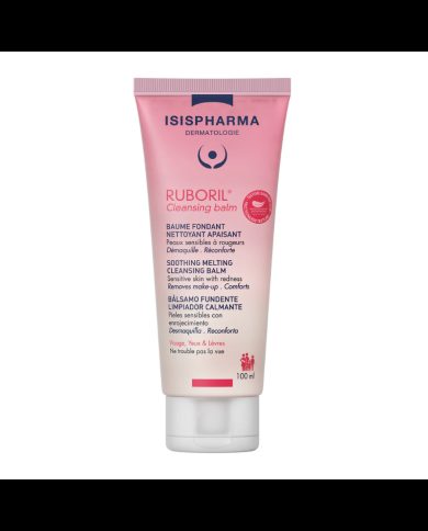 ISISPHARMA RUBORIL BAUME FONDANT NETTOYANT APAISANT PEAU SENSIBLE 100 ML