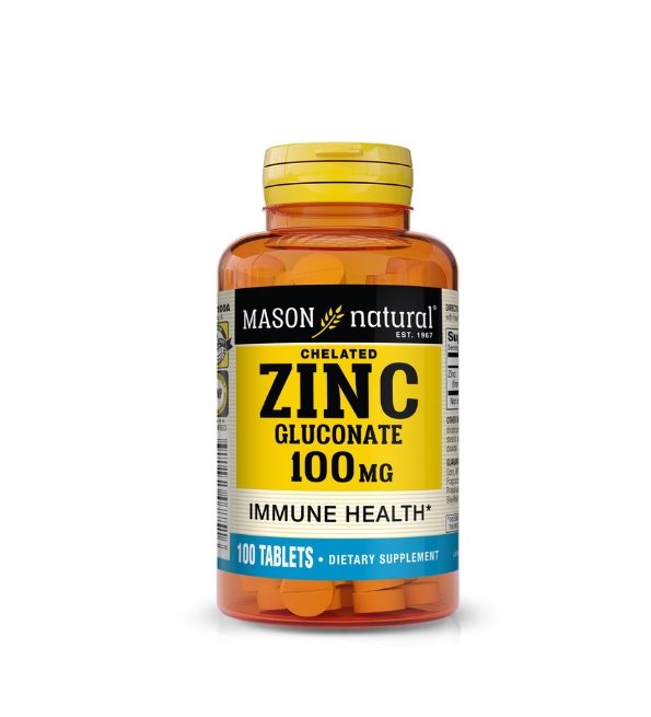 MASON NATURAL CHELATED ZINC 100 MG 100 COMPRIMES